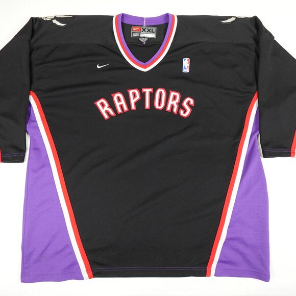 Vintage Nike Toronto Raptors Jersey Mens XXL Basketball Hockey Shirt Stitched - Picture 1 of 12